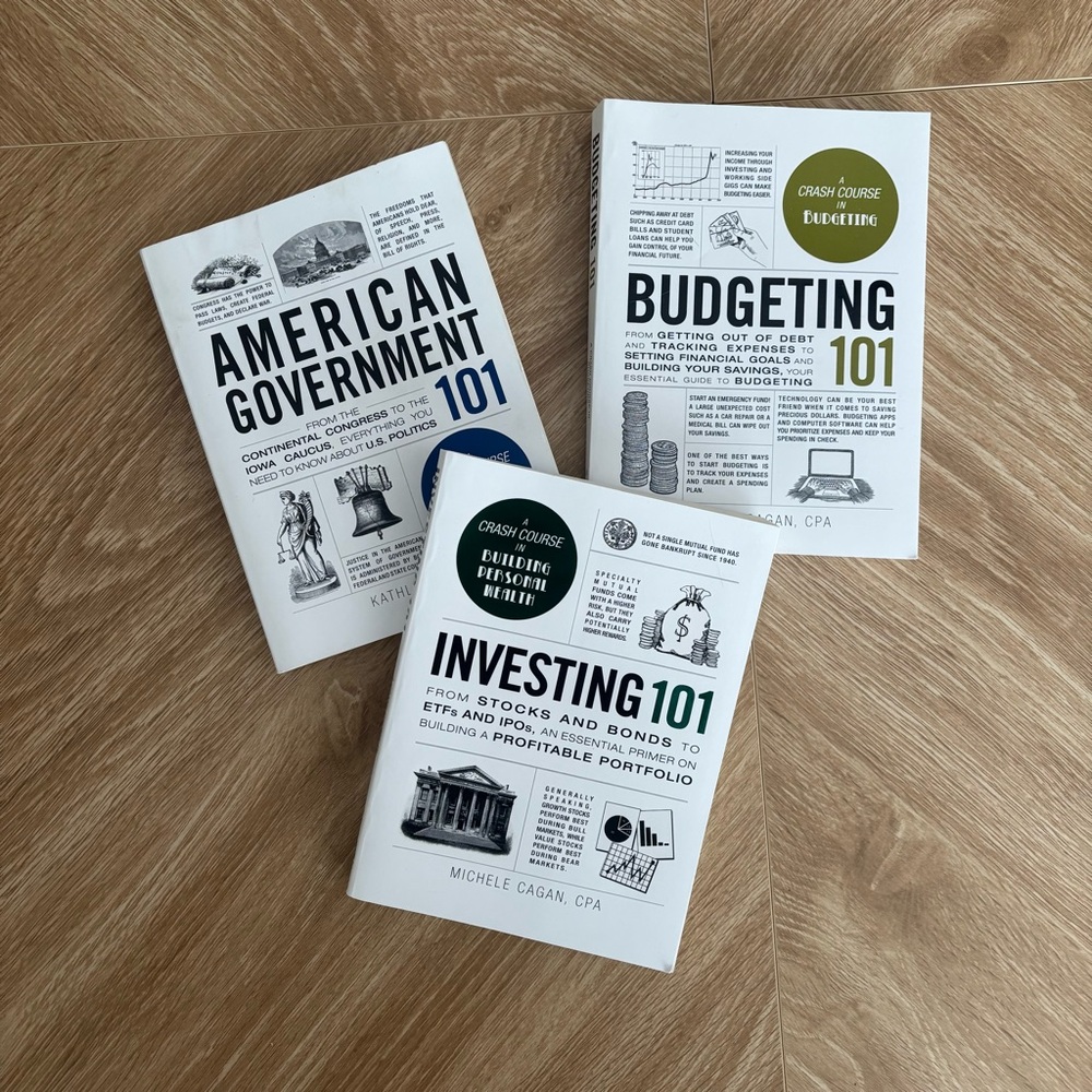 Set of Three Educational Books